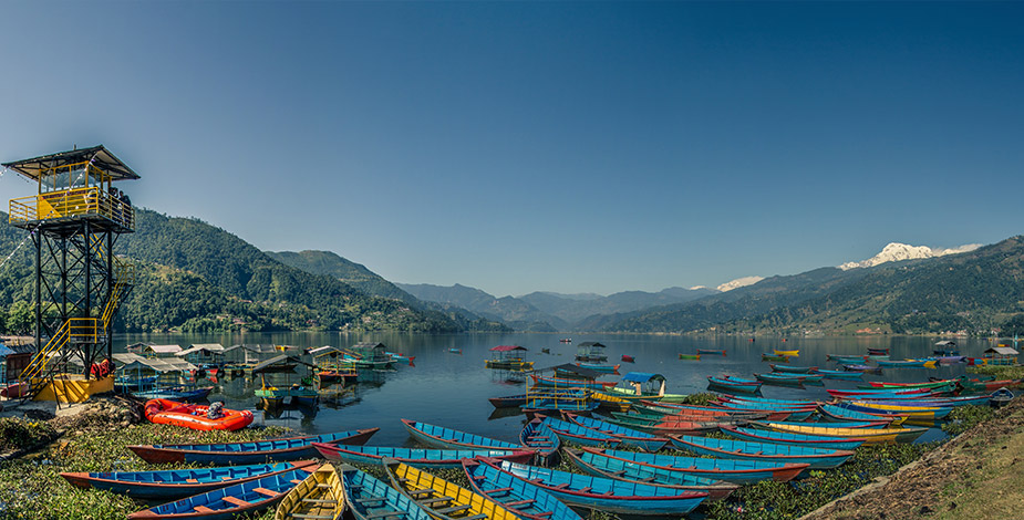 Fewa Lake, Pokhara, Nepal
